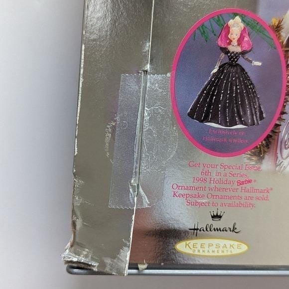 Barbie Vintage 1998 Happy Holidays 6th Series Mattel Doll 90s - Picture 9 of 12